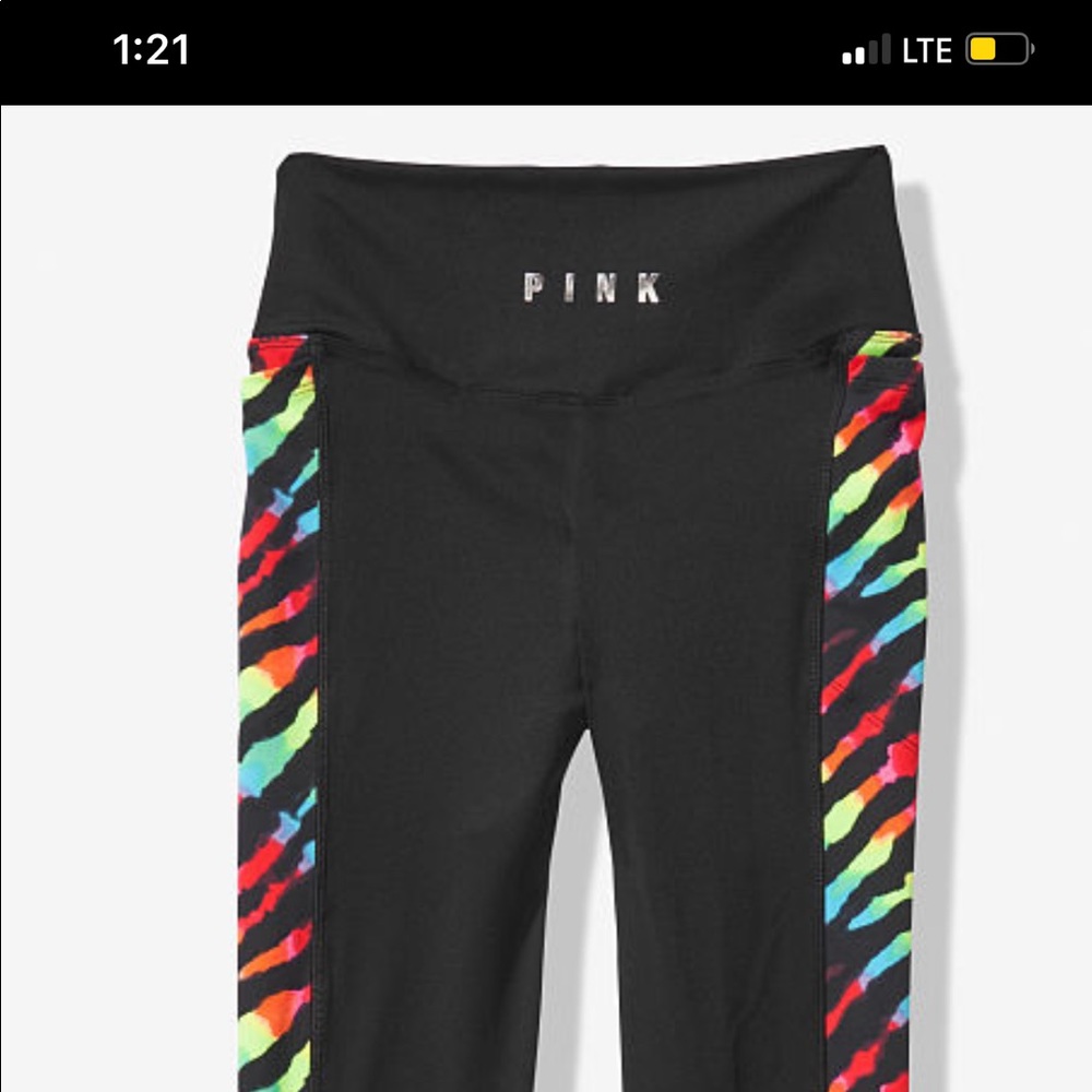 NWOT pink leggings